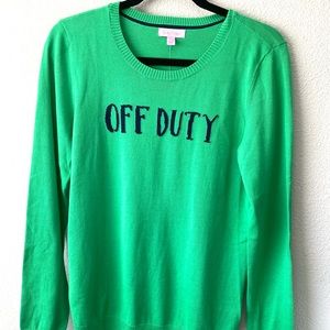 NWT Lilly Pulitzer Off Duty Sweater size L